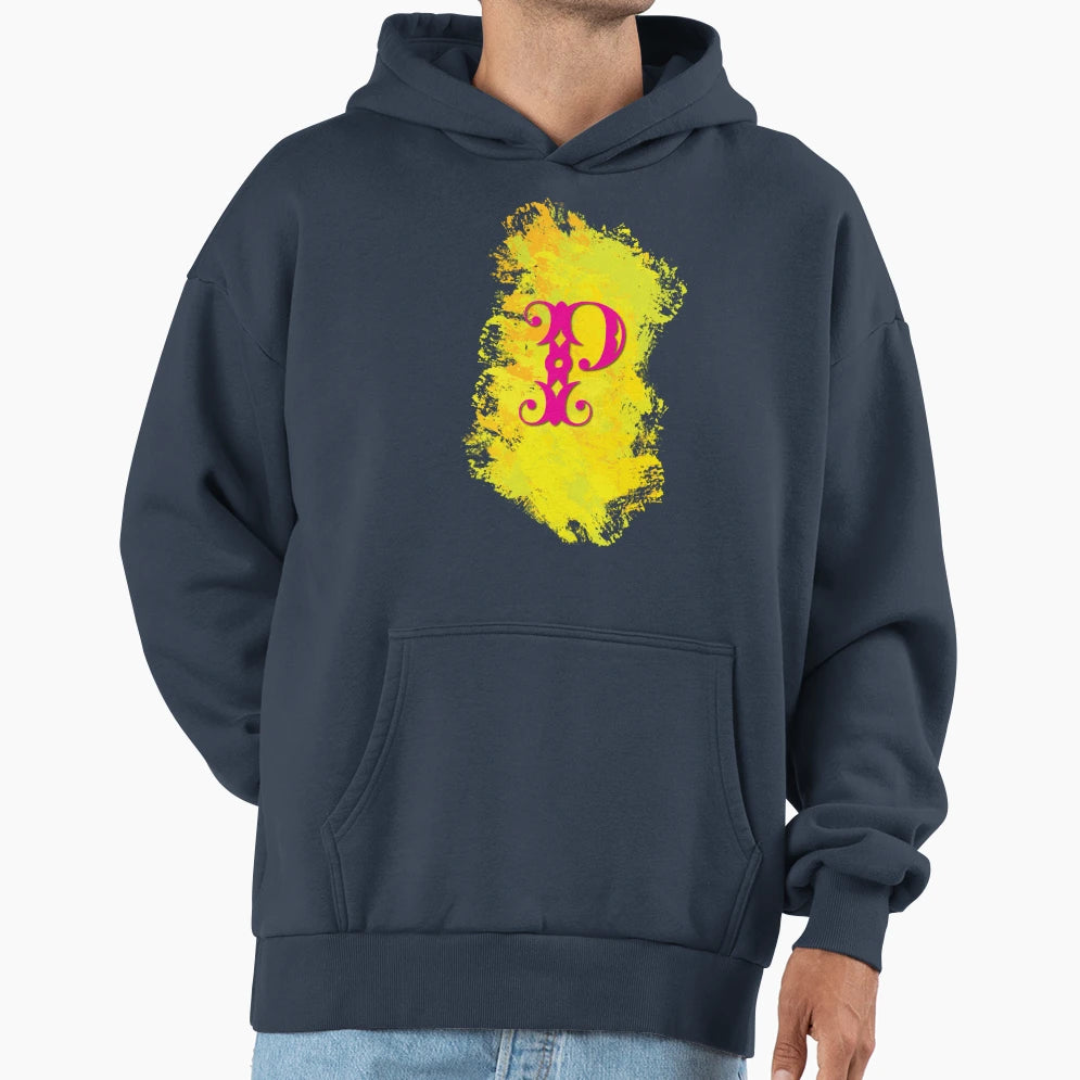 P Letter Letter P Hoodie - Unique Graphic Unisex - T-Shirt, Sweatshirt, Hoodie
