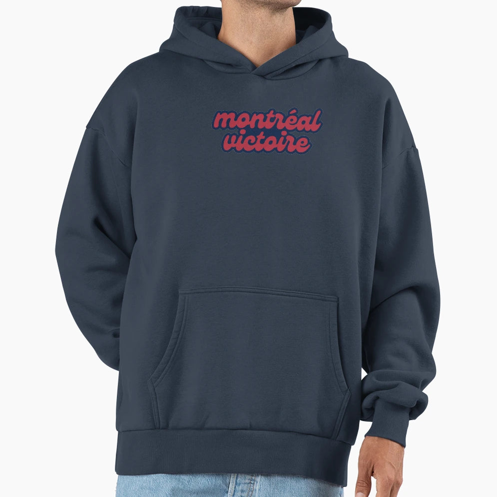 Montreal Victoire Decal Hoodie - Casual Everyday Wear for Adults - T-Shirt, Sweatshirt, Hoodie