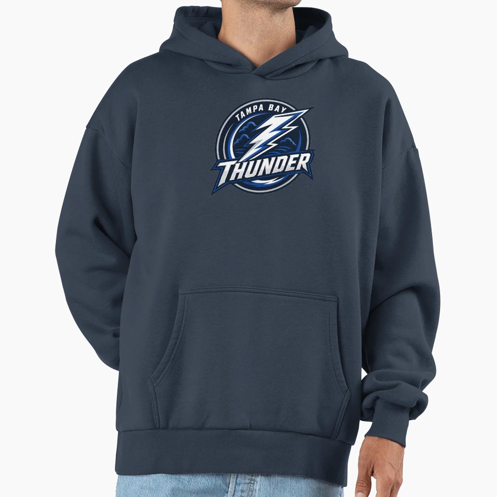 Tampa Bay Thunder Hoodie - Casual Everyday Wear Unisex - T-Shirt, Sweatshirt, Hoodie