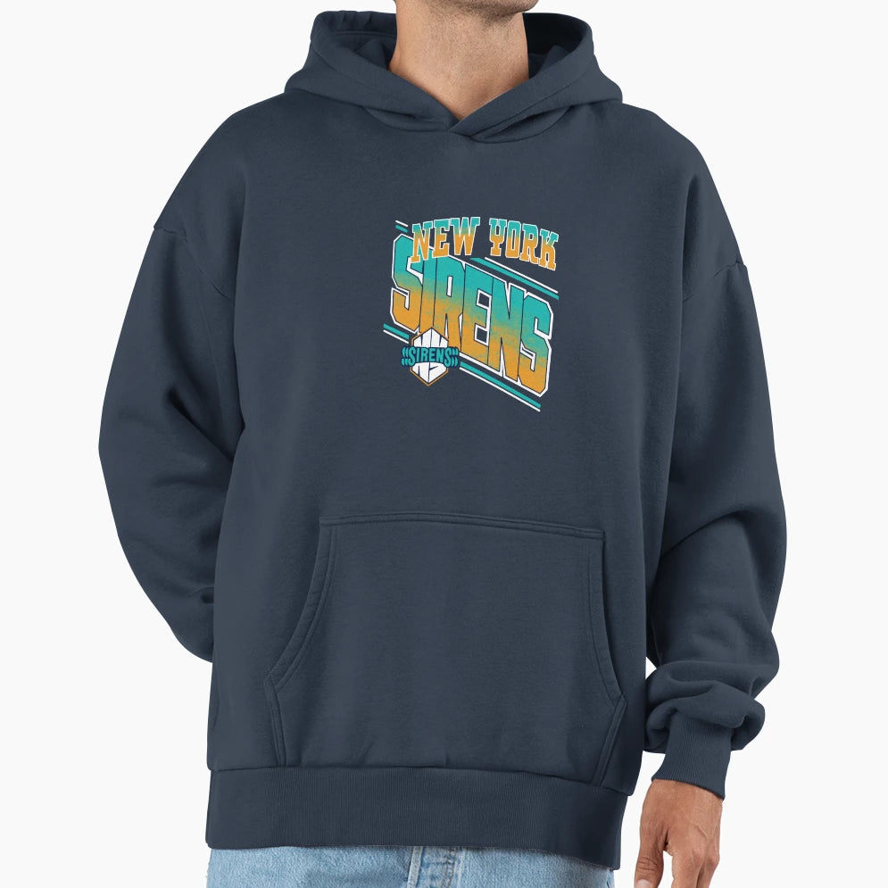 Aesthetic New York Sirens Pwhl Logo Hoodie - Trendy Graphic Unisex - T-Shirt, Sweatshirt, Hoodie