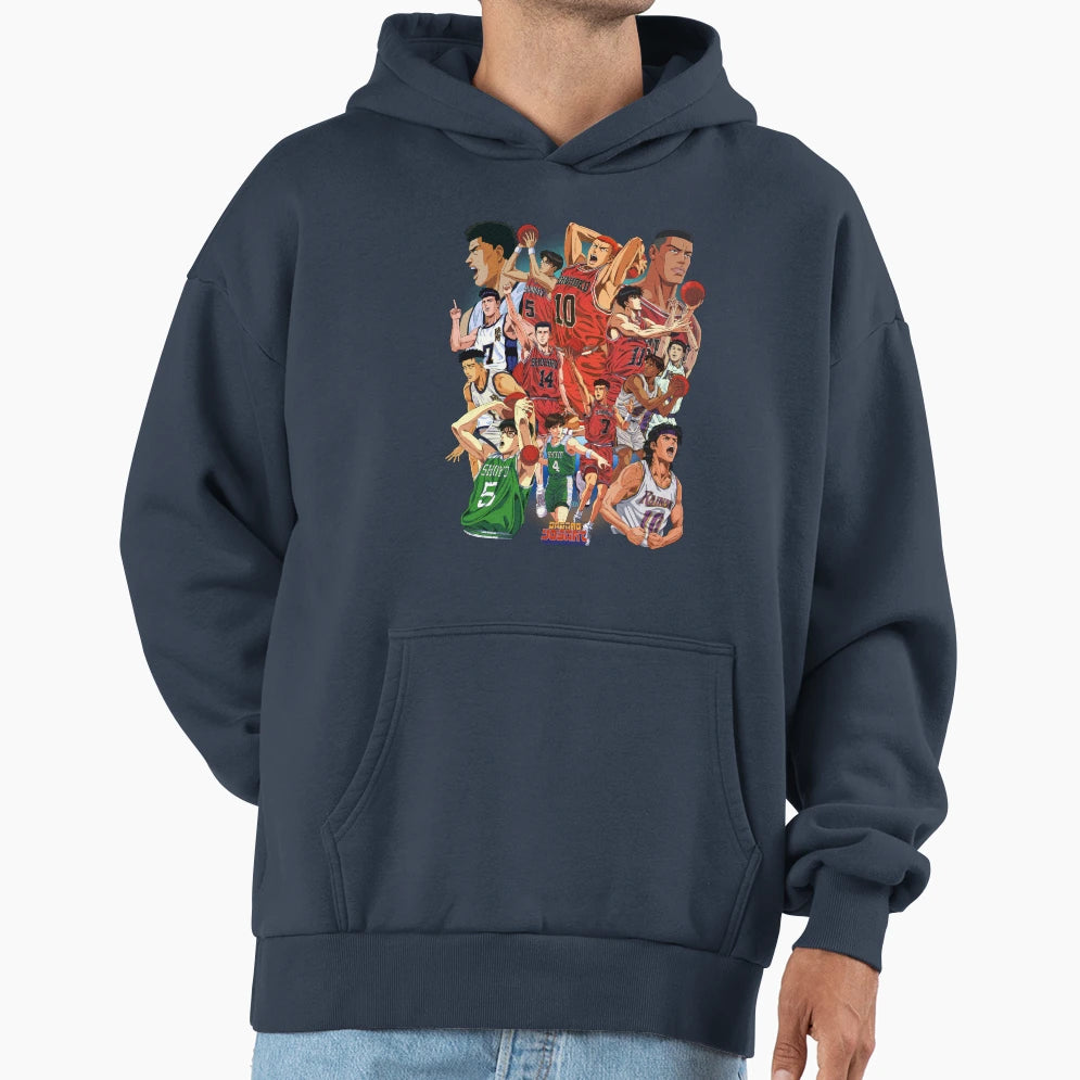 Slam Dunk Hoodie - Custom Art Print for Adults - T-Shirt, Sweatshirt, Hoodie