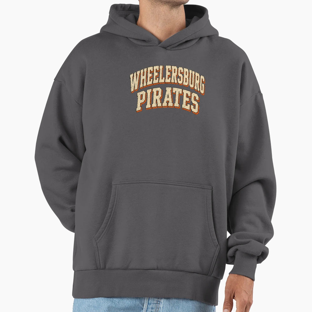 Wheelersburg Pirates Collegiate Athletic T-Shirt - Minimalist Print Unisex - T-Shirt, Sweatshirt, Hoodie