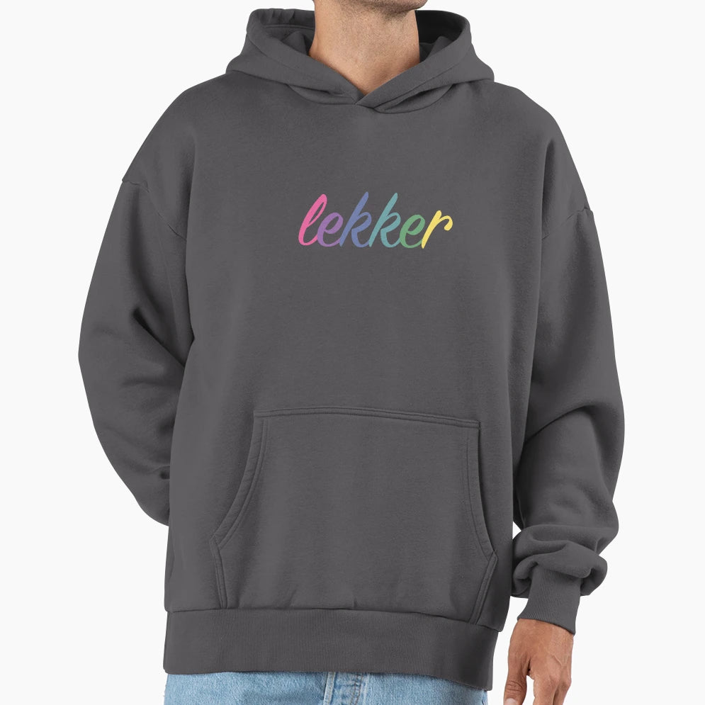 Lekker Hoodie - Aesthetic Graphic Men Women - T-Shirt, Sweatshirt, Hoodie