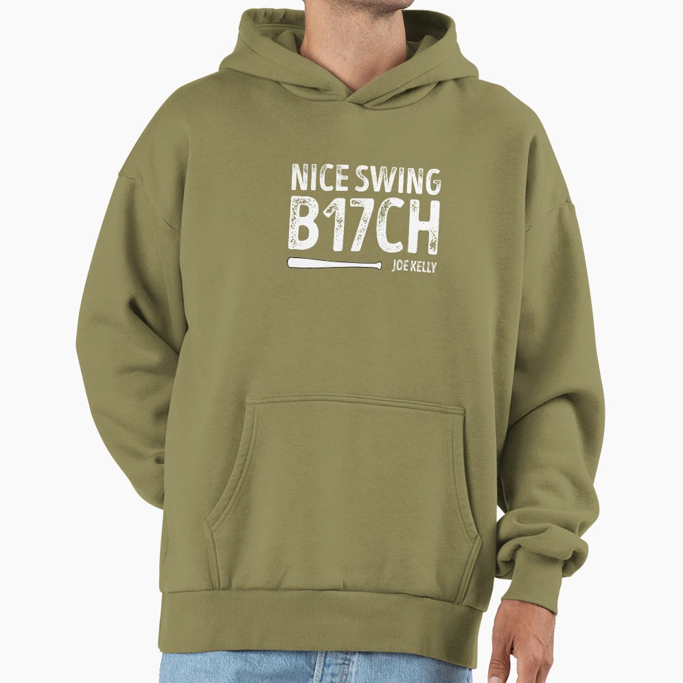 Nice Swing Bitch Hoodie - Unique Graphic Men Women - T-Shirt, Sweatshirt, Hoodie