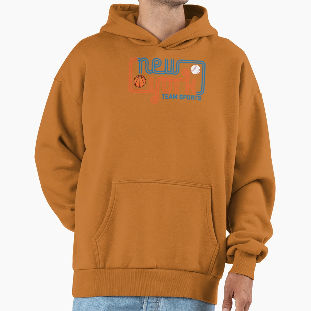 New York Sports Hoodie - Graphic Print Men Women - T-Shirt, Sweatshirt, Hoodie