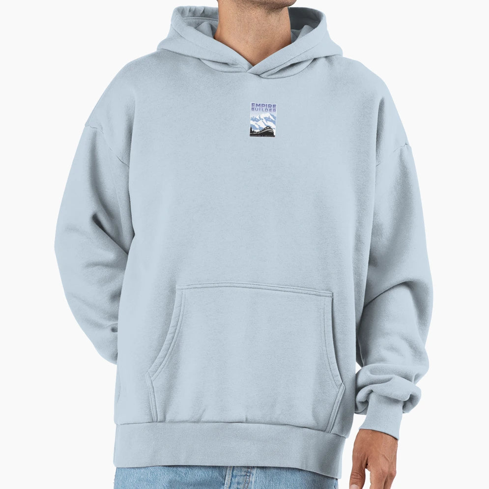 Empire Builder Hoodie - Custom Art Print Unisex - T-Shirt, Sweatshirt, Hoodie