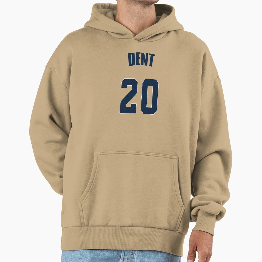 Bucky Dent Hoodie - Minimalist Print for Adults - T-Shirt, Sweatshirt, Hoodie