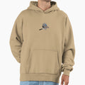 Eurasian Jay Minimalist Bird Art Hoodie - Custom Art Print Men Women - T-Shirt, Sweatshirt, Hoodie