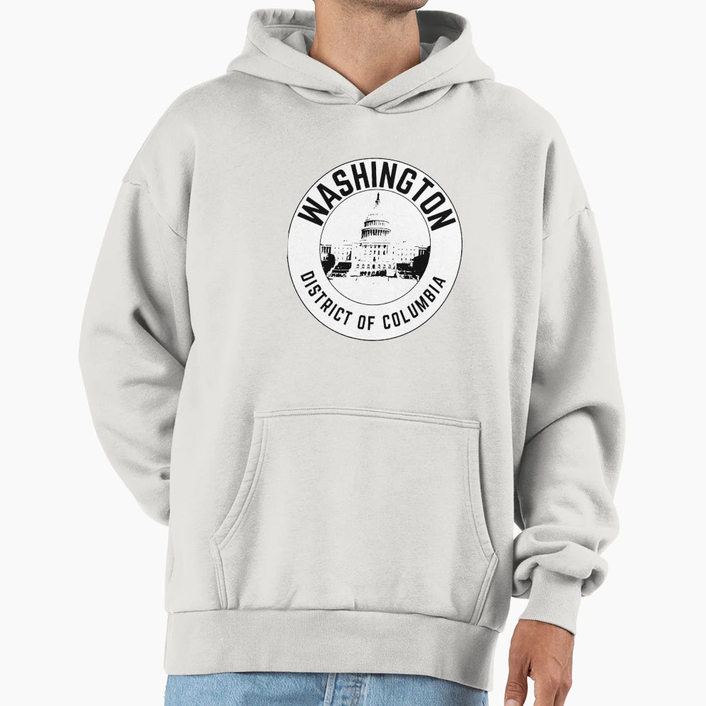 Washington Dc Travel Hoodie - Graphic Print Unisex - T-Shirt, Sweatshirt, Hoodie