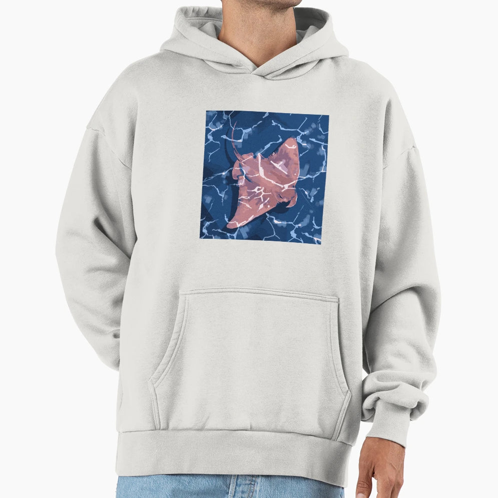 Bat Ray Hoodie - Novelty Apparel Men Women - T-Shirt, Sweatshirt, Hoodie
