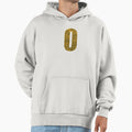 Letter O Yellow And Gold Water Wave Ocean Art Hoodie - Graphic Print Unisex - T-Shirt, Sweatshirt, Hoodie
