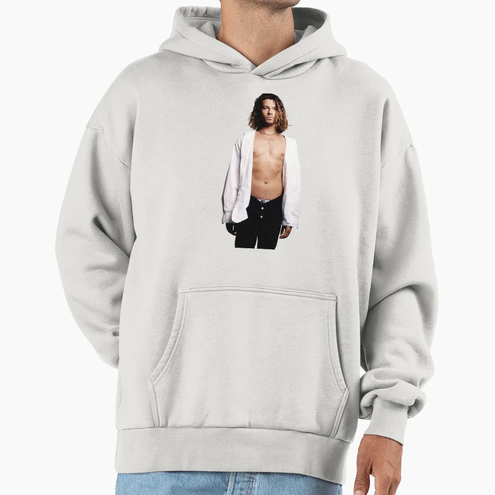 Michael Hutchence Hoodie - Novelty Apparel for Adults - T-Shirt, Sweatshirt, Hoodie