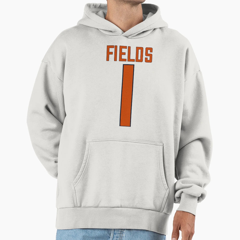 Justin Fields Hoodie - Novelty Apparel Men Women - T-Shirt, Sweatshirt, Hoodie