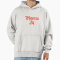 Phoenix Arizona Az Text Hoodie - Unique Graphic Men Women - T-Shirt, Sweatshirt, Hoodie
