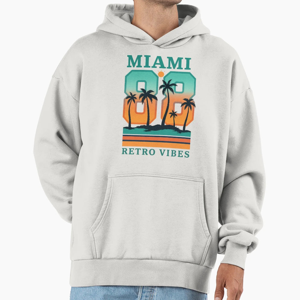 Miami Vibes T-Shirt - Graphic Print Unisex - T-Shirt, Sweatshirt, Hoodie