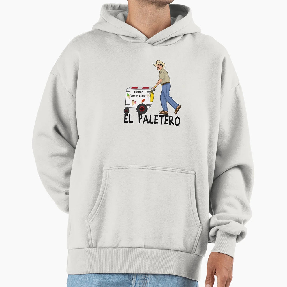 El Paletero Mexican Ice Cream Hoodie - Unique Graphic Unisex - T-Shirt, Sweatshirt, Hoodie