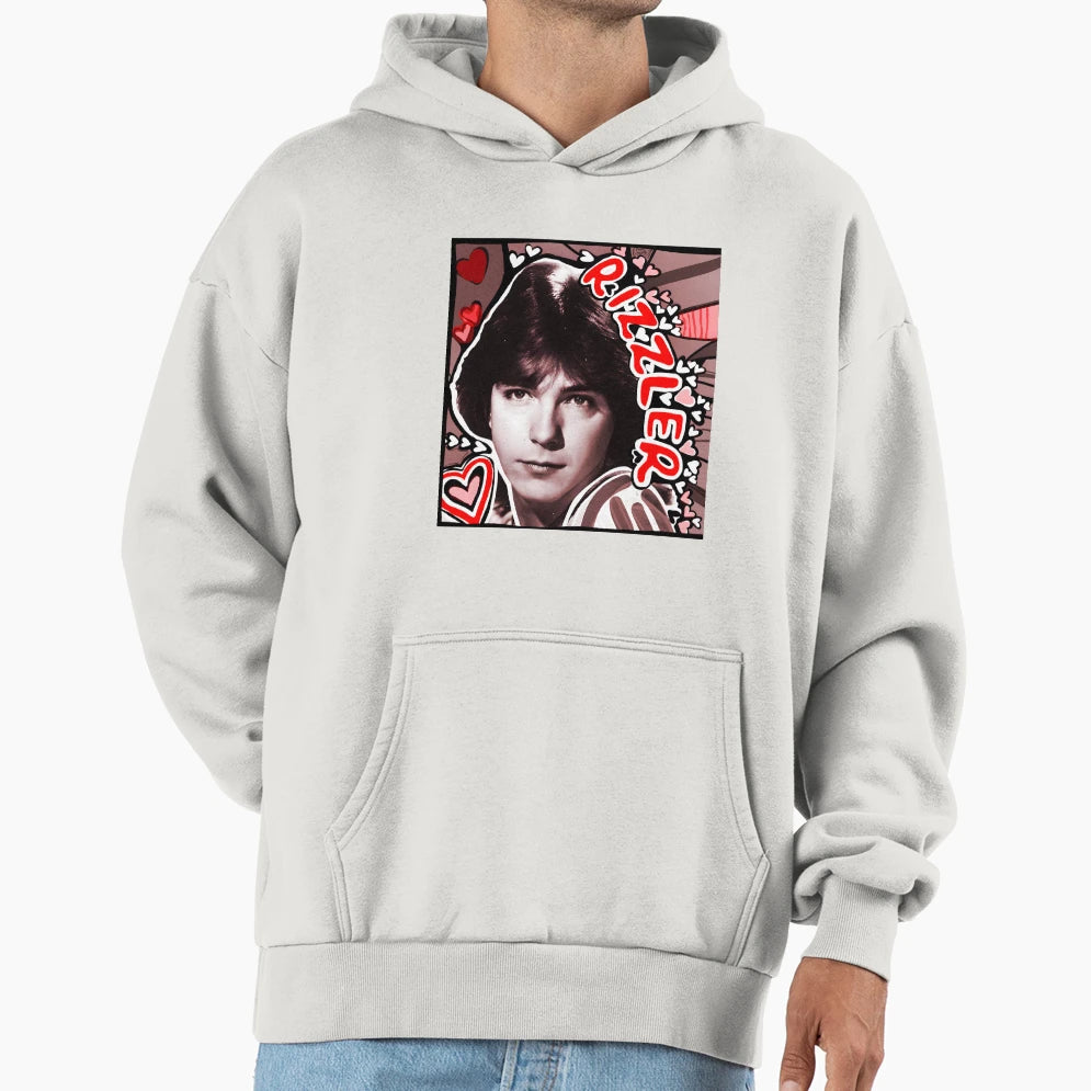 Rizzler David C Hoodie - Novelty Apparel Unisex - T-Shirt, Sweatshirt, Hoodie