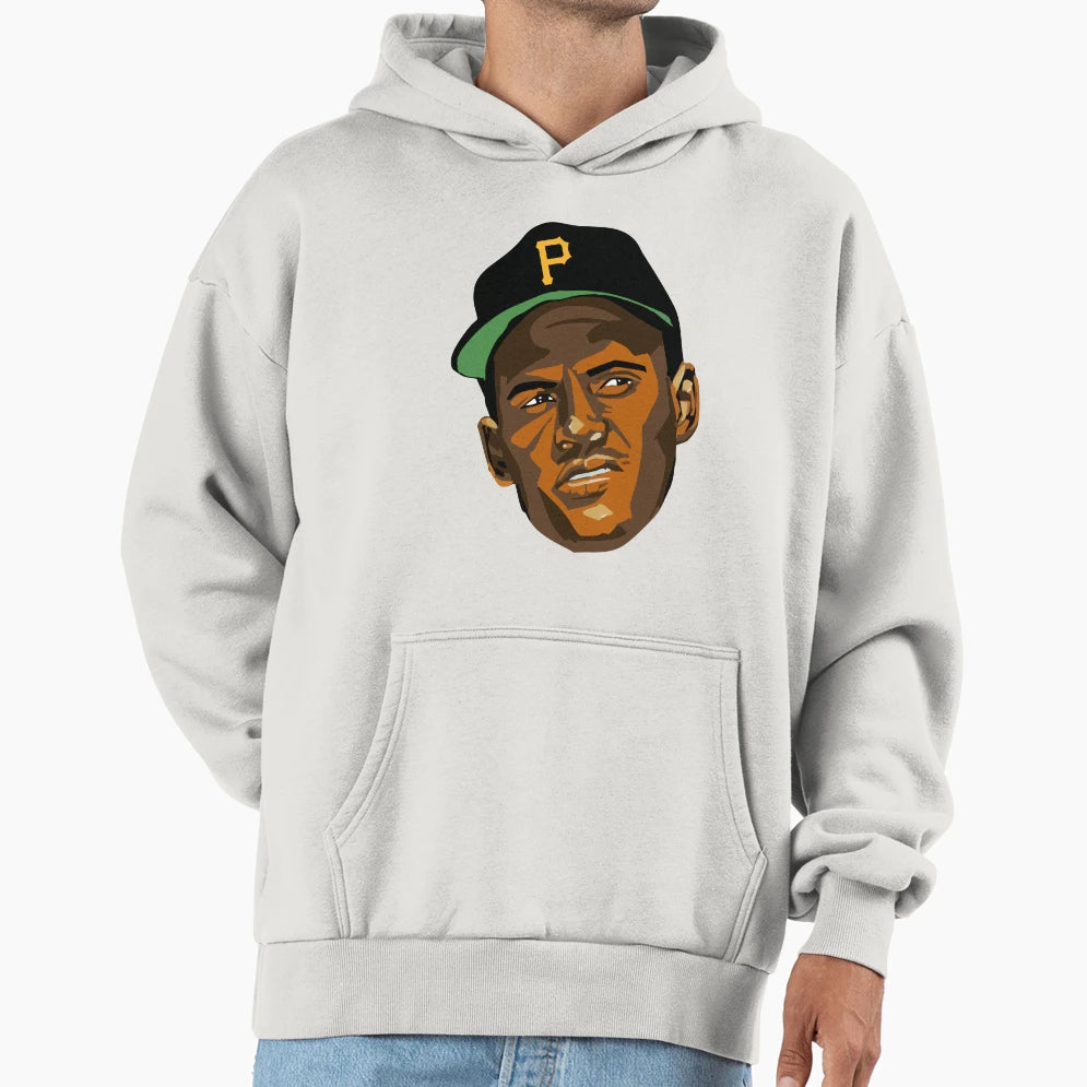 Roberto Clemente Hoodie - Trendy Graphic Unisex - T-Shirt, Sweatshirt, Hoodie