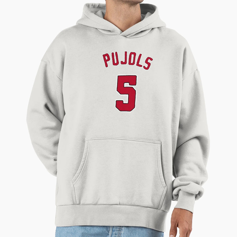 Albert Pujols Hoodie - Casual Everyday Wear Men Women - T-Shirt, Sweatshirt, Hoodie