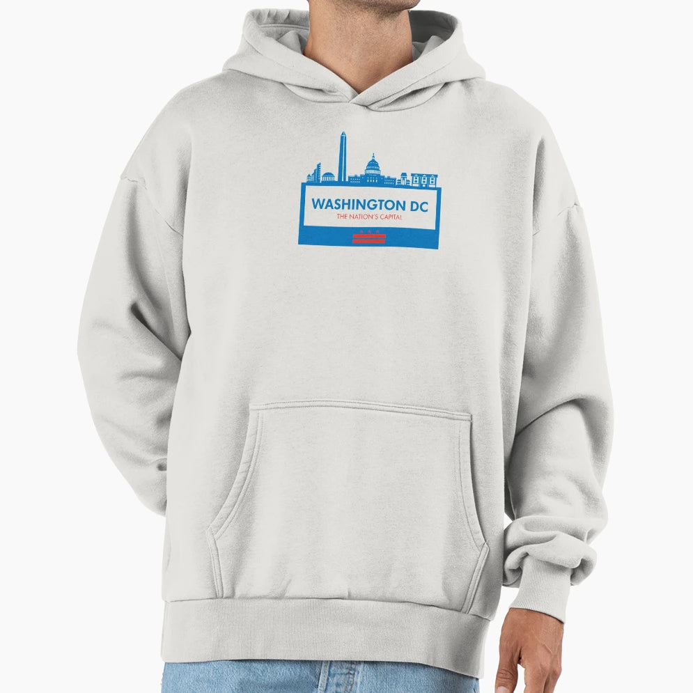 Washington Dc Capital T-Shirt - Graphic Print Unisex - T-Shirt, Sweatshirt, Hoodie