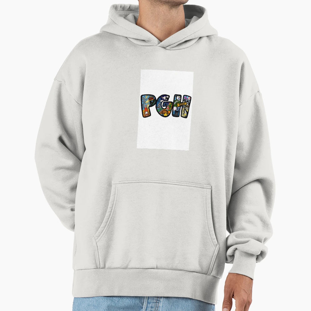 Pittsburgh Pennsylvania Art Hoodie - Aesthetic Graphic for Adults - T-Shirt, Sweatshirt, Hoodie