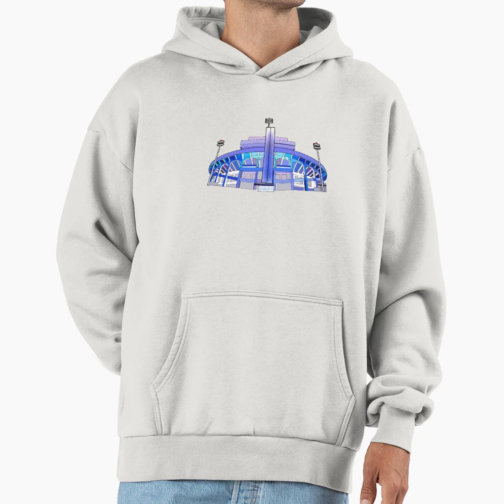 Liberty Bowl Lit Up Blue Memphis Hoodie - Novelty Apparel for Adults - T-Shirt, Sweatshirt, Hoodie