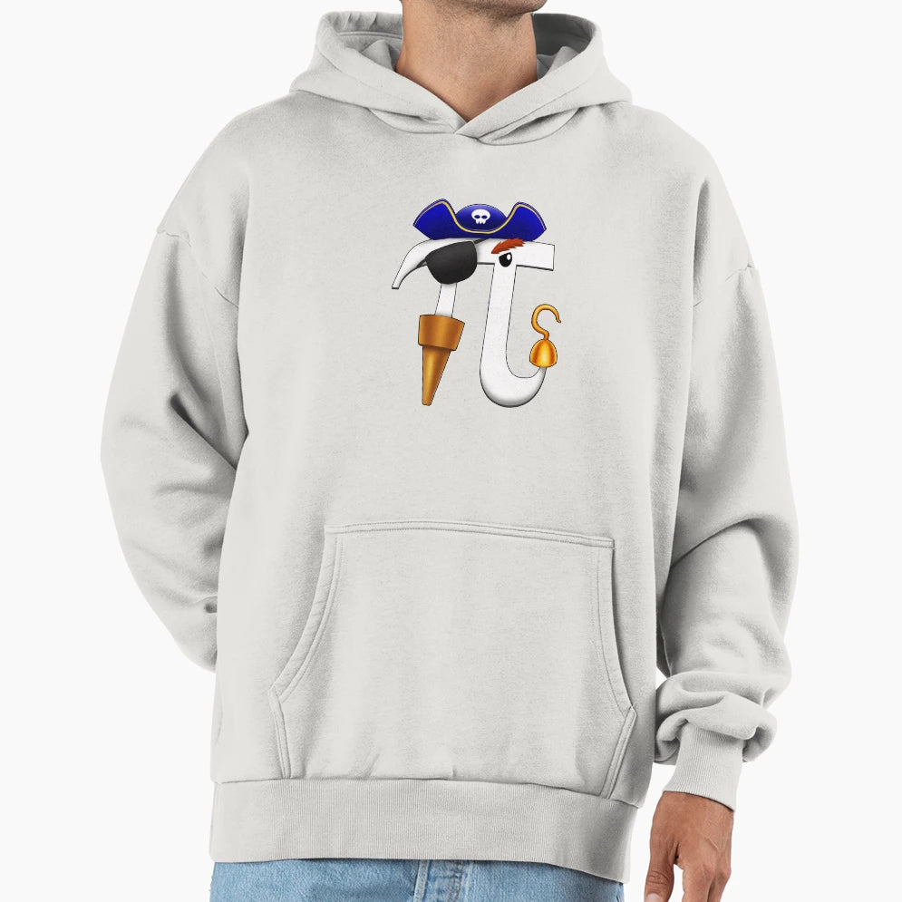 Pi Day Pirate Hoodie - Unique Graphic Unisex - T-Shirt, Sweatshirt, Hoodie