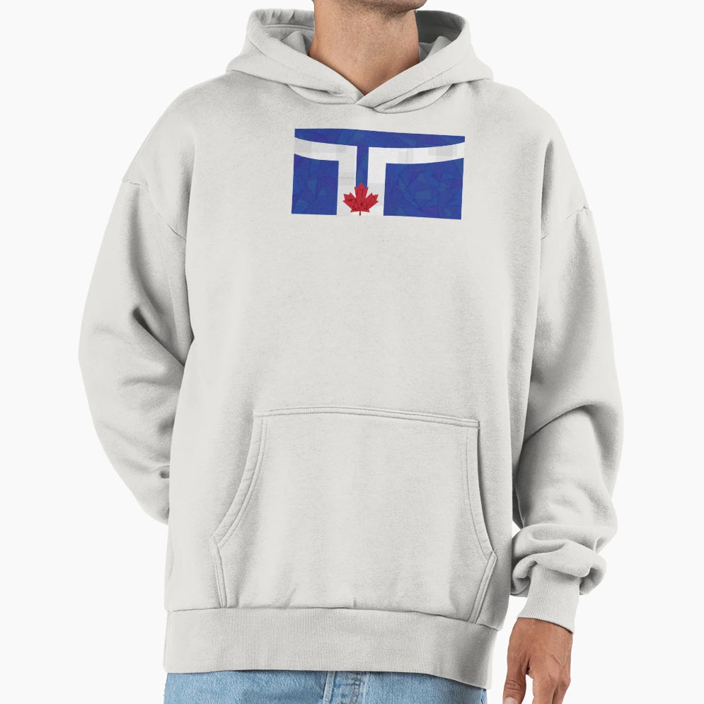 Toronto Flag Hoodie - Casual Everyday Wear Unisex - T-Shirt, Sweatshirt, Hoodie