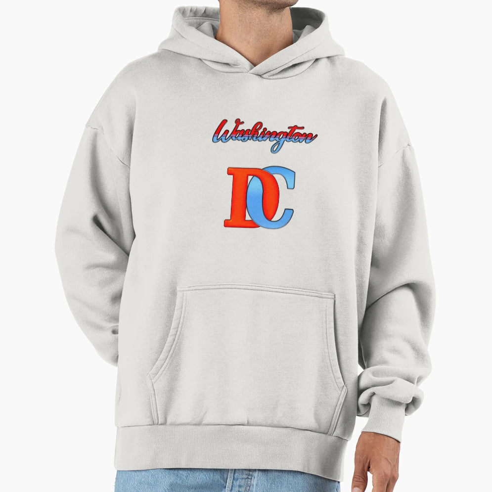 Washington Dc Hoodie - Fun Novelty Design for Adults - T-Shirt, Sweatshirt, Hoodie