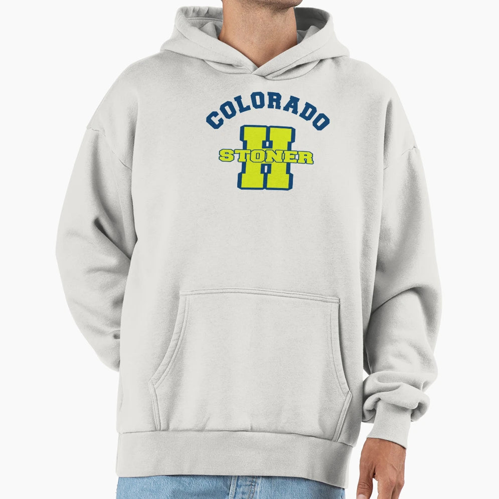 Colorado Marijuana Hoodie - Graphic Print for Adults - T-Shirt, Sweatshirt, Hoodie