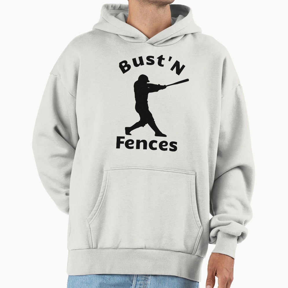 Baseball Softball Player Hoodie - Trendy Graphic Men Women - T-Shirt, Sweatshirt, Hoodie