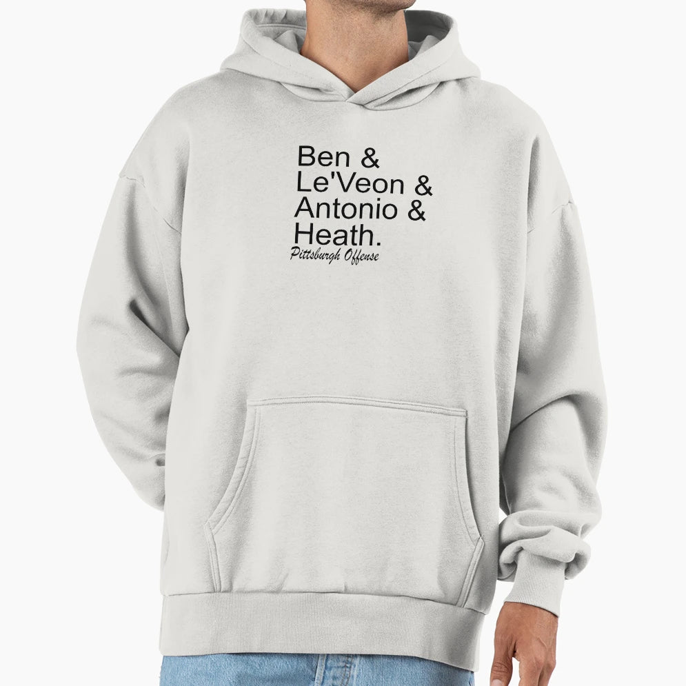 Pittsburgh Offense Hoodie - Unique Graphic Unisex - T-Shirt, Sweatshirt, Hoodie