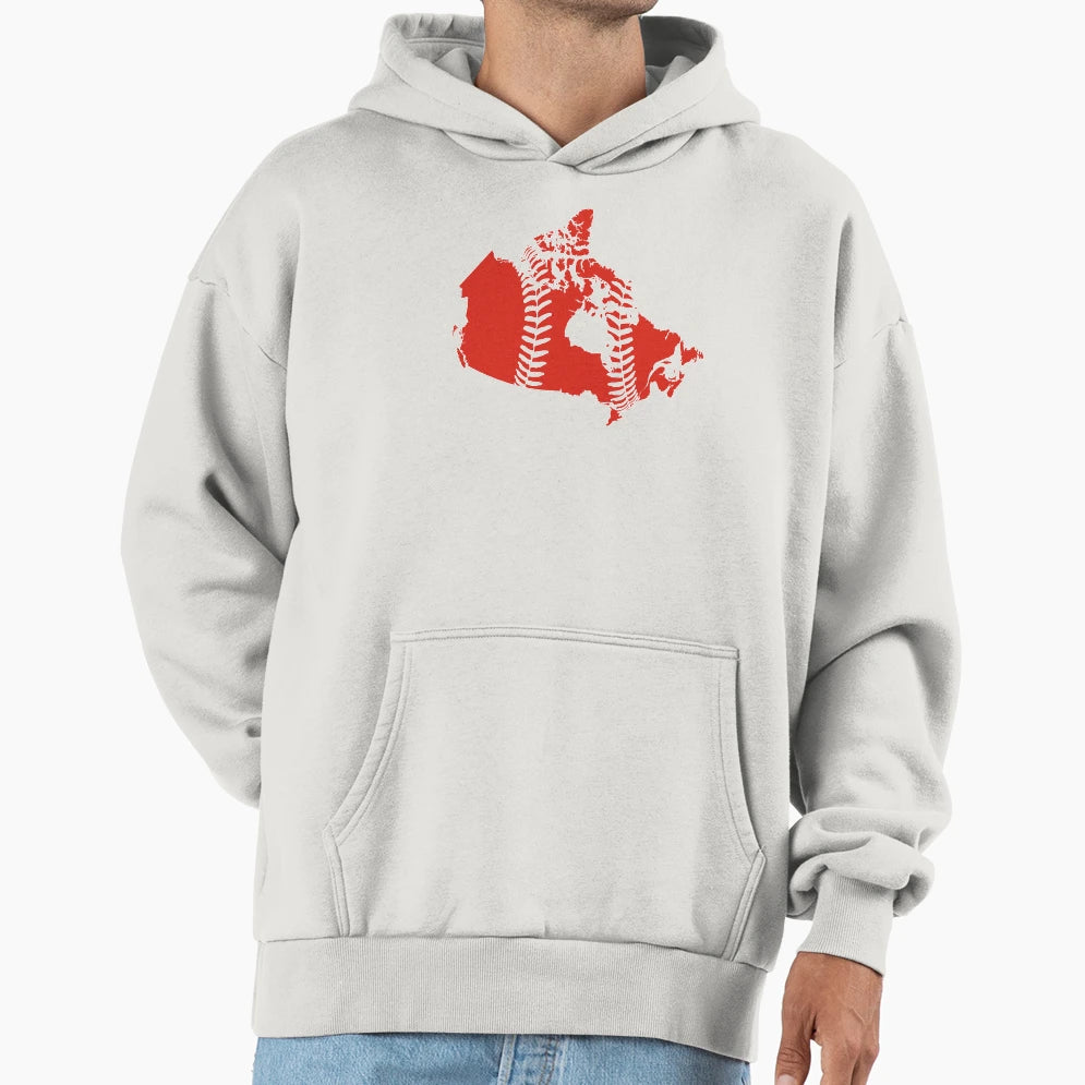 Canada Baseball Hoodie - Unique Graphic Men Women - T-Shirt, Sweatshirt, Hoodie