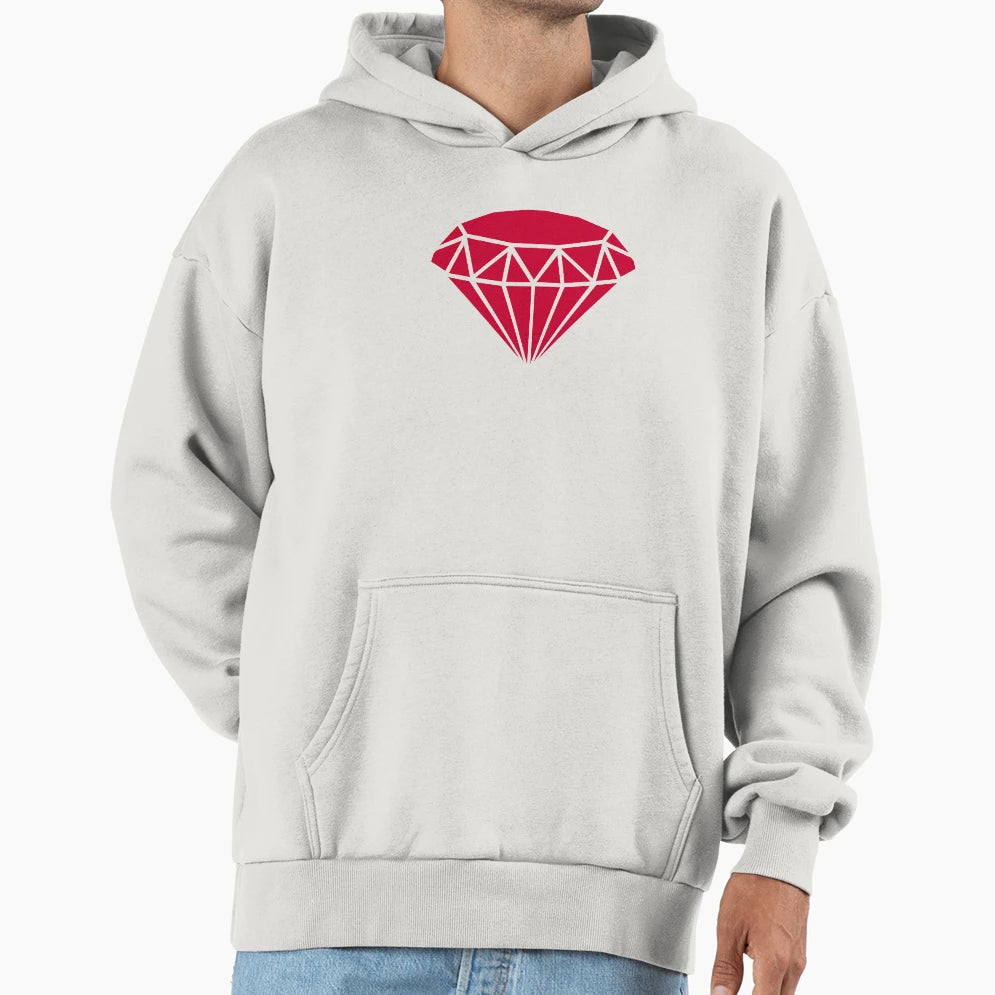 Red Diamond Hoodie - Novelty Apparel for Adults - T-Shirt, Sweatshirt, Hoodie