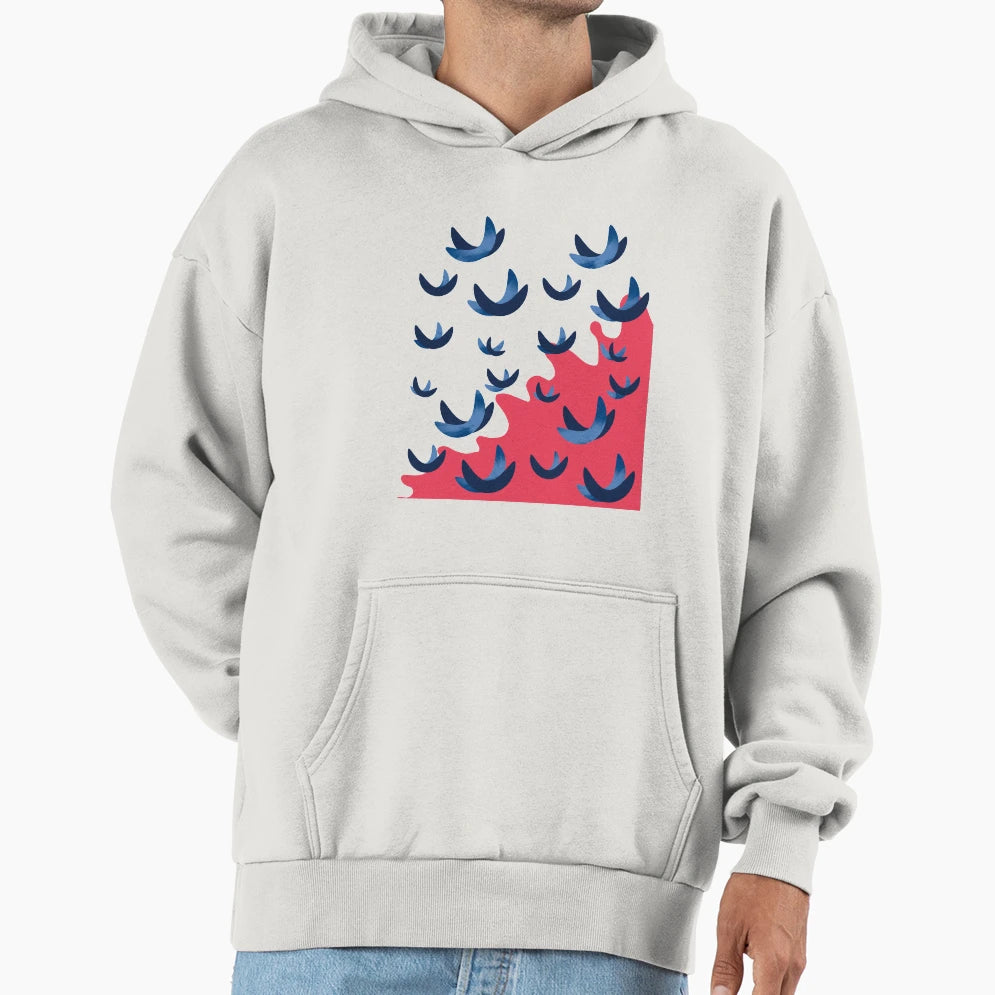 Flowers Hoodie - Custom Art Print Men Women - T-Shirt, Sweatshirt, Hoodie