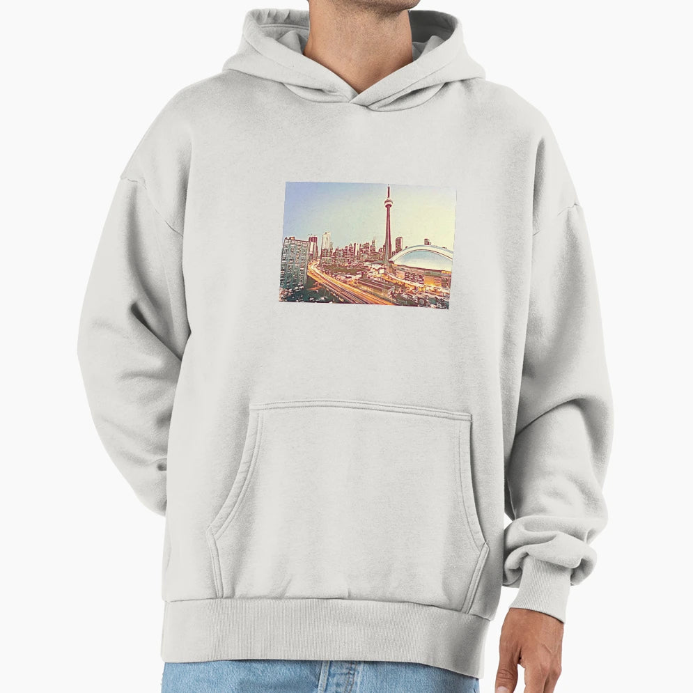 City Toronto Hoodie - Graphic Print Men Women - T-Shirt, Sweatshirt, Hoodie