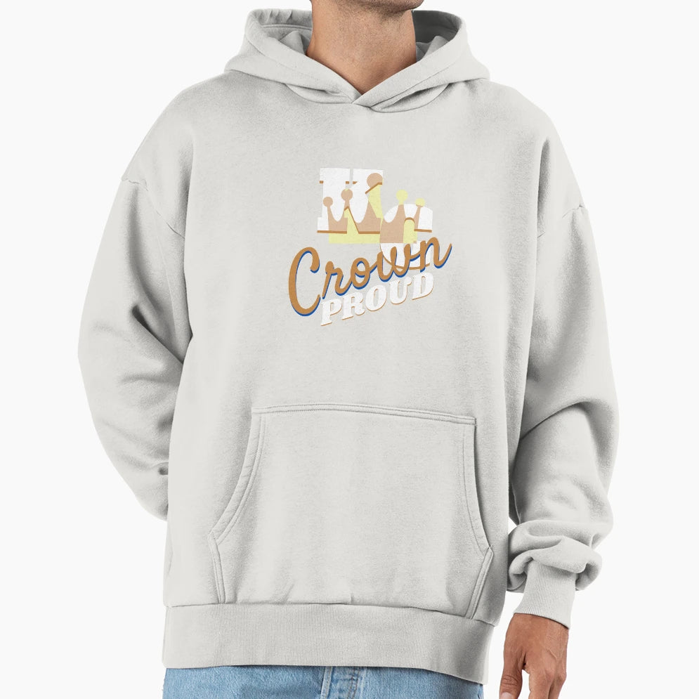 Mhicreates Kc Crown Proud Baseball Hoodie - Aesthetic Graphic for Adults - T-Shirt, Sweatshirt, Hoodie