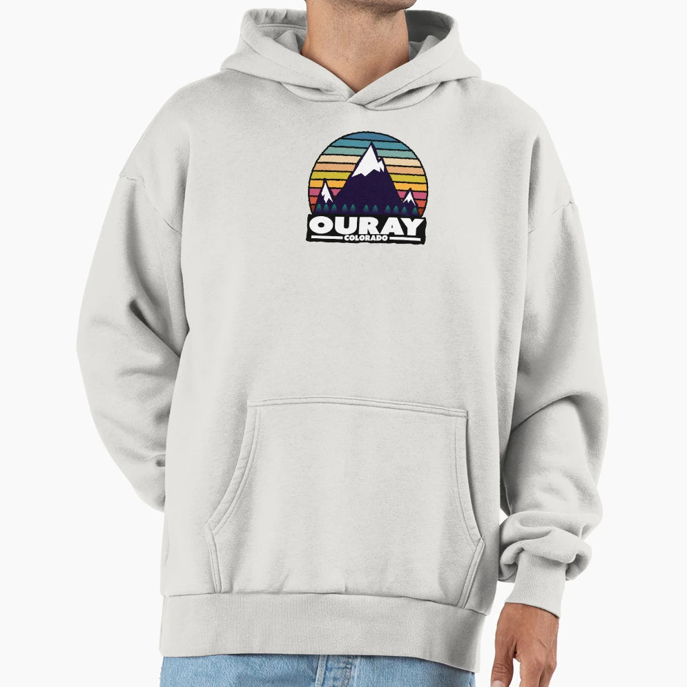Ouray Colorado Mountains Hoodie - Casual Everyday Wear for Adults - T-Shirt, Sweatshirt, Hoodie