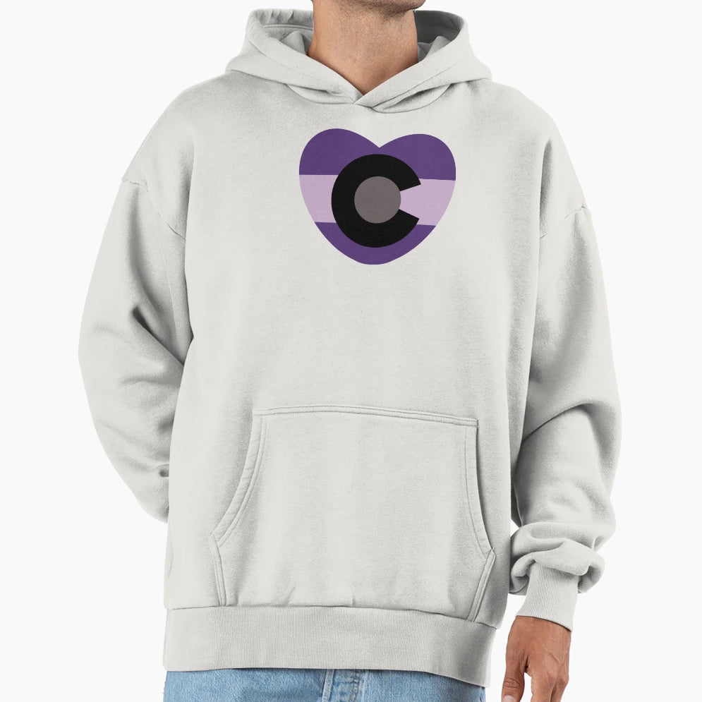 Colorado Love Rockies Hoodie - Trendy Graphic Unisex - T-Shirt, Sweatshirt, Hoodie