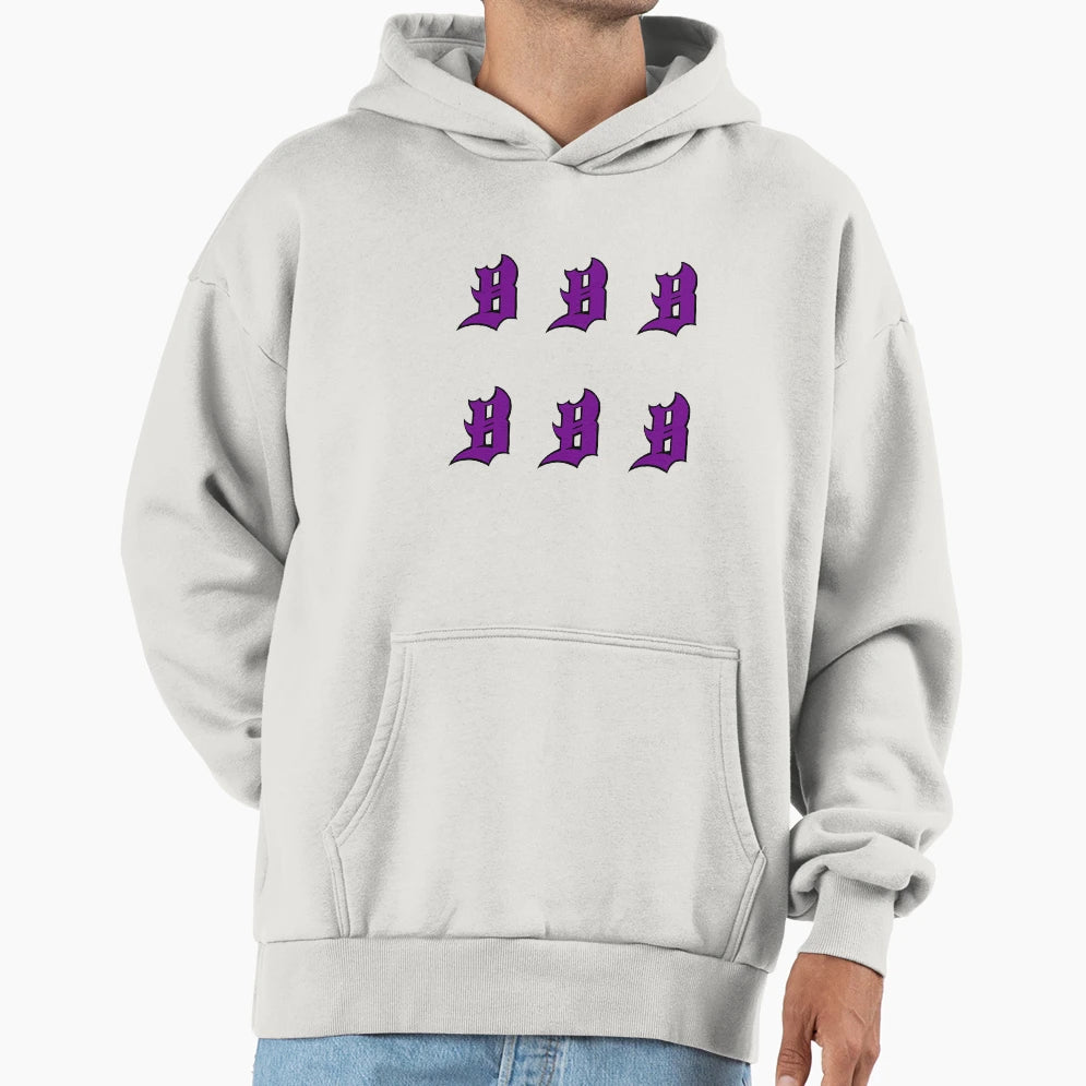 San Andreas Ballas Logo 6 Hoodie - Minimalist Print for Adults - T-Shirt, Sweatshirt, Hoodie