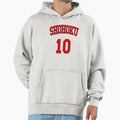 Shohoku White Hoodie - Novelty Apparel Unisex - T-Shirt, Sweatshirt, Hoodie