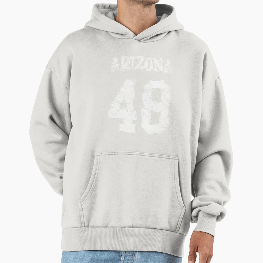 Arizona 48Th State Hoodie - Streetwear Style Men Women - T-Shirt, Sweatshirt, Hoodie