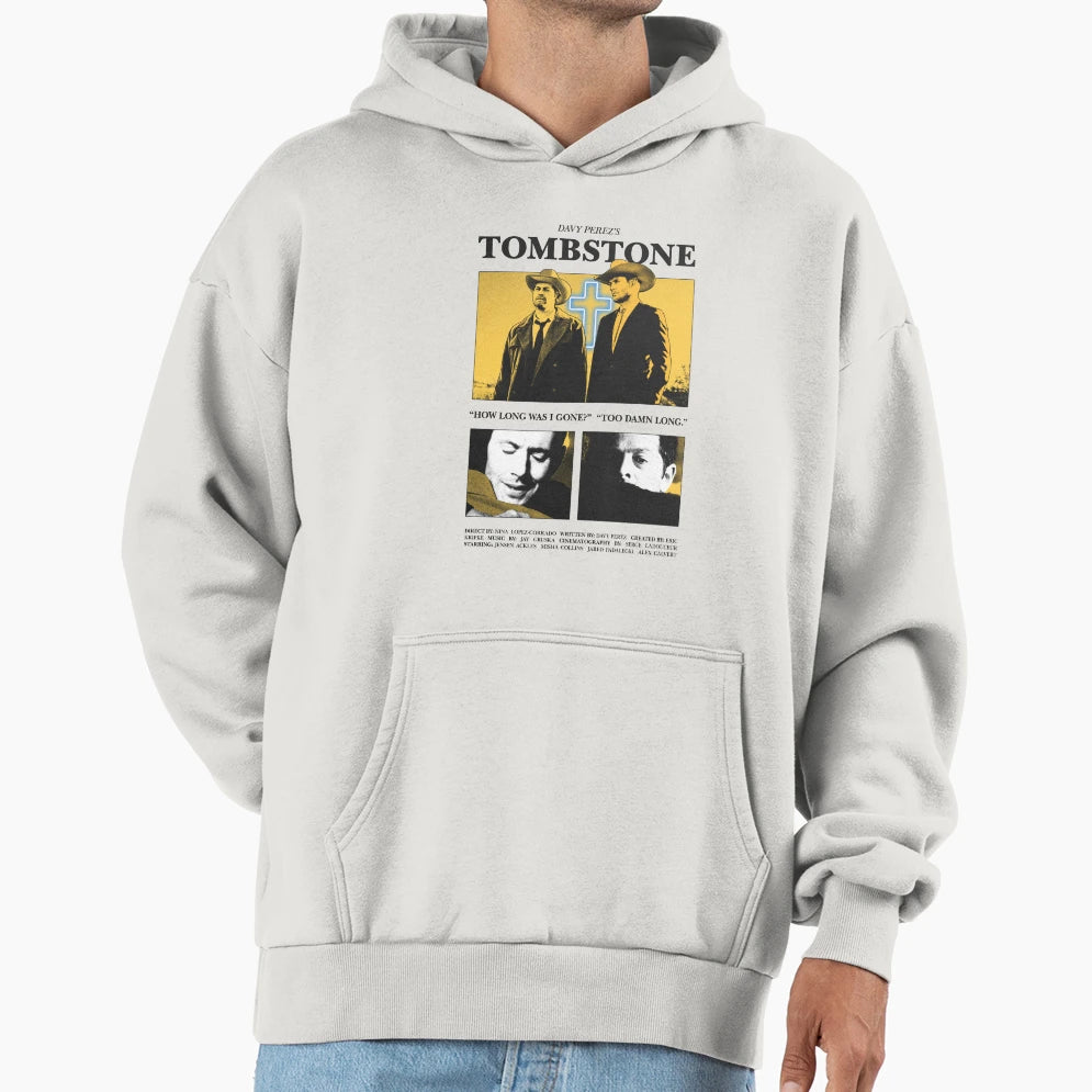 Tombstone Hoodie - Novelty Apparel Unisex - T-Shirt, Sweatshirt, Hoodie