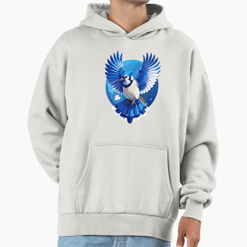 Blue Jay Neon Flight Toronto Baseball Hoodie - Minimalist Print Men Women - T-Shirt, Sweatshirt, Hoodie