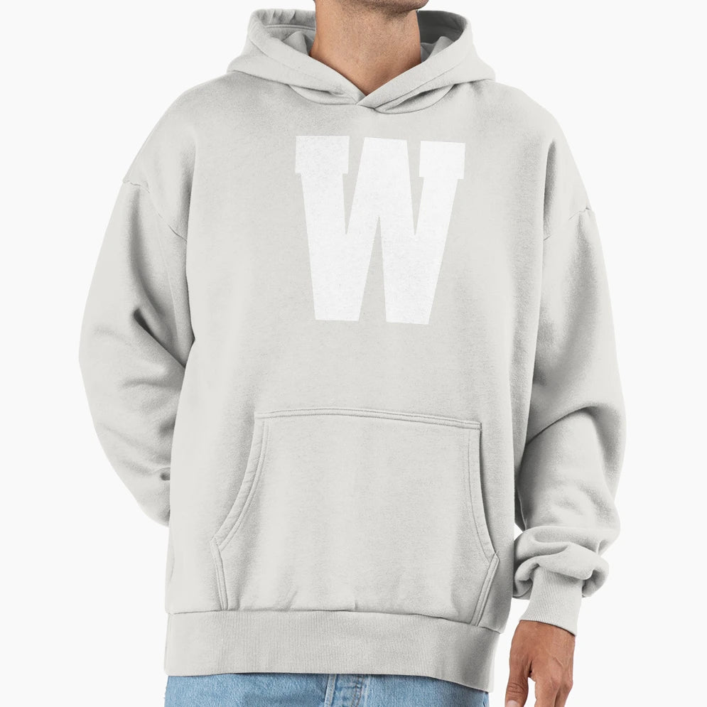 Alphabet W Uppercase Letter W Letter W Hoodie - Custom Art Print Unisex - T-Shirt, Sweatshirt, Hoodie