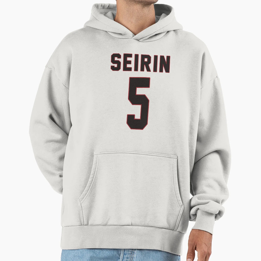 Seirin 5 Izuki Hoodie - Minimalist Print Unisex - T-Shirt, Sweatshirt, Hoodie