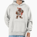 Bigfoot Sasquatch Baseball Batter Hoodie - Unique Graphic Men Women - T-Shirt, Sweatshirt, Hoodie