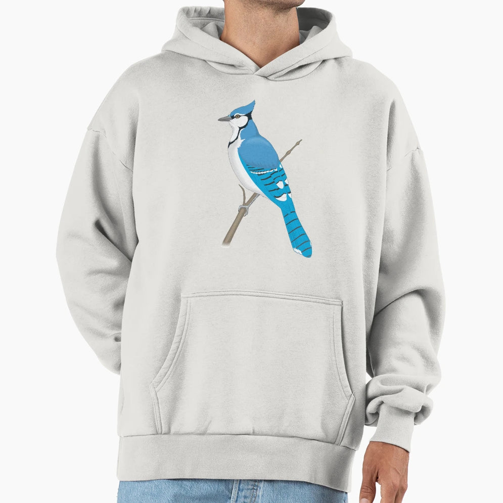 Blue Jay Hoodie - Aesthetic Graphic Men Women - T-Shirt, Sweatshirt, Hoodie