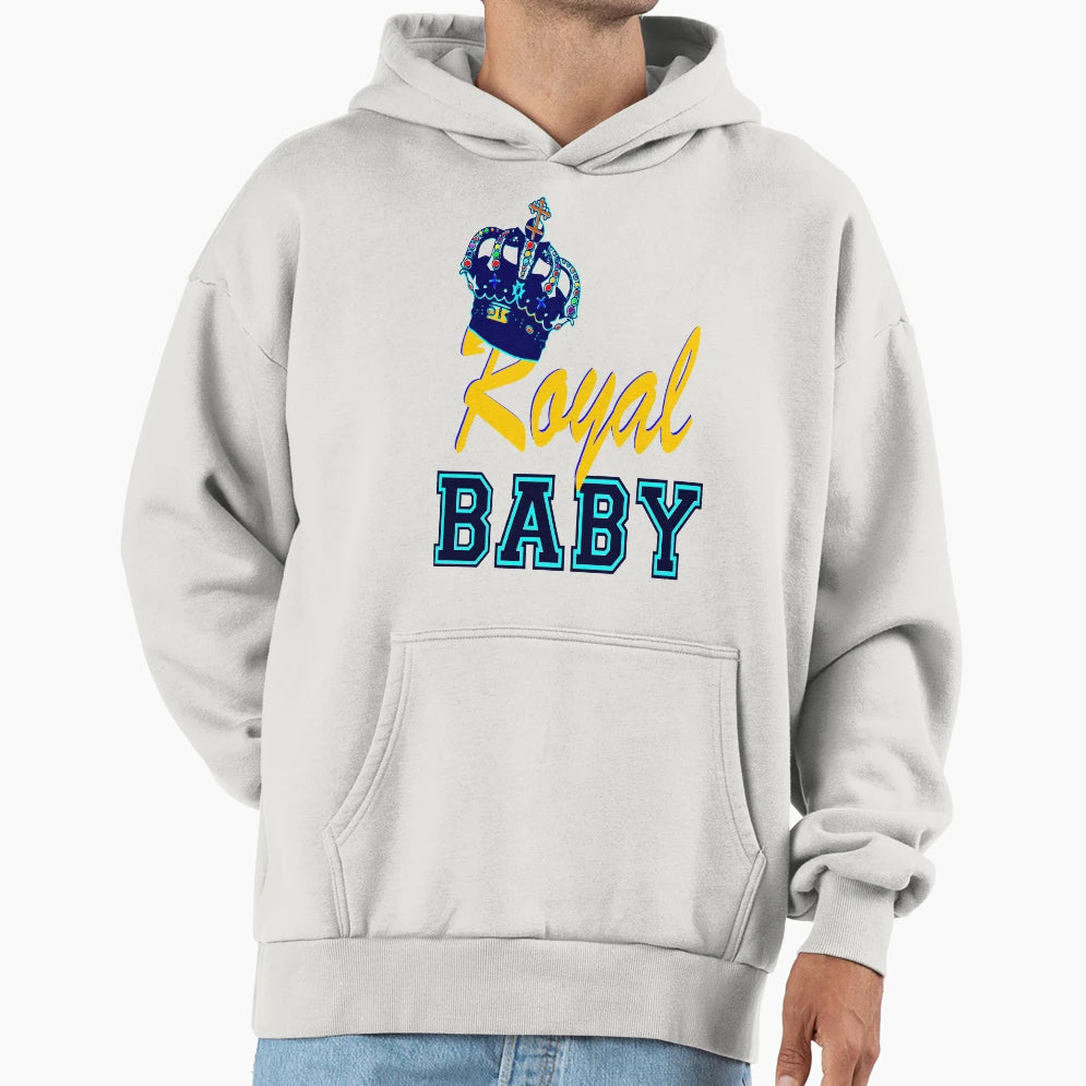 Royal Crowned Fantabulous Hoodie - Unique Graphic for Adults - T-Shirt, Sweatshirt, Hoodie