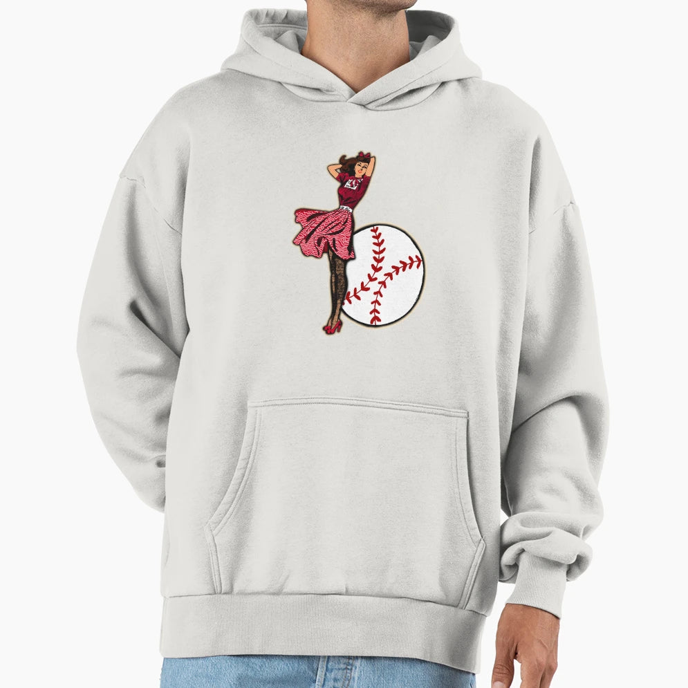 St Louis Baseball Hoodie - Minimalist Print for Adults - T-Shirt, Sweatshirt, Hoodie